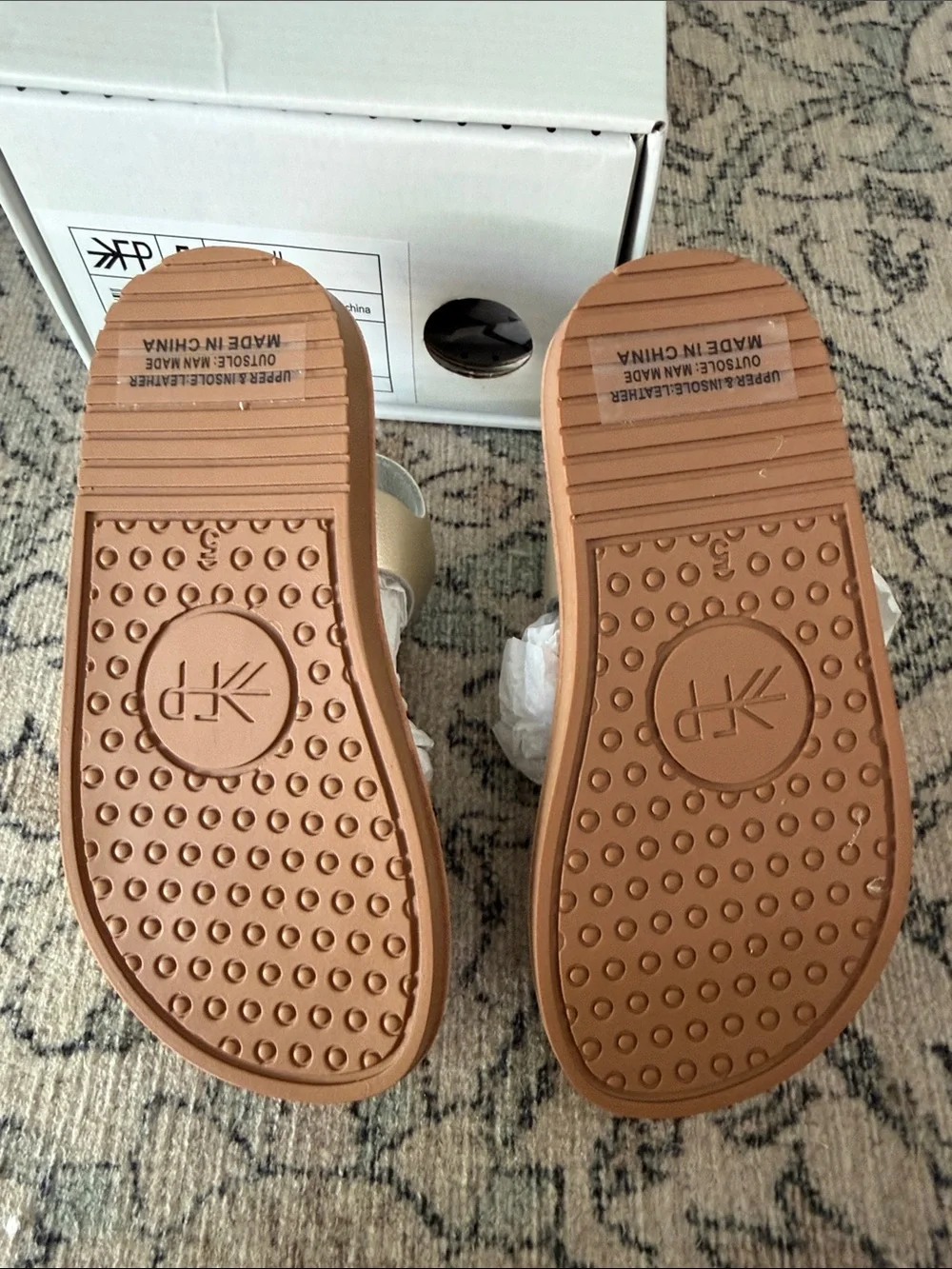 Freshly Picked Malibu II Sandal - Platinum baby/toddler size 5